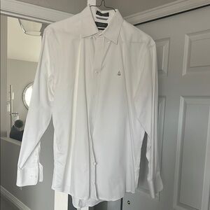 Nautica Men's White Dress Shirt